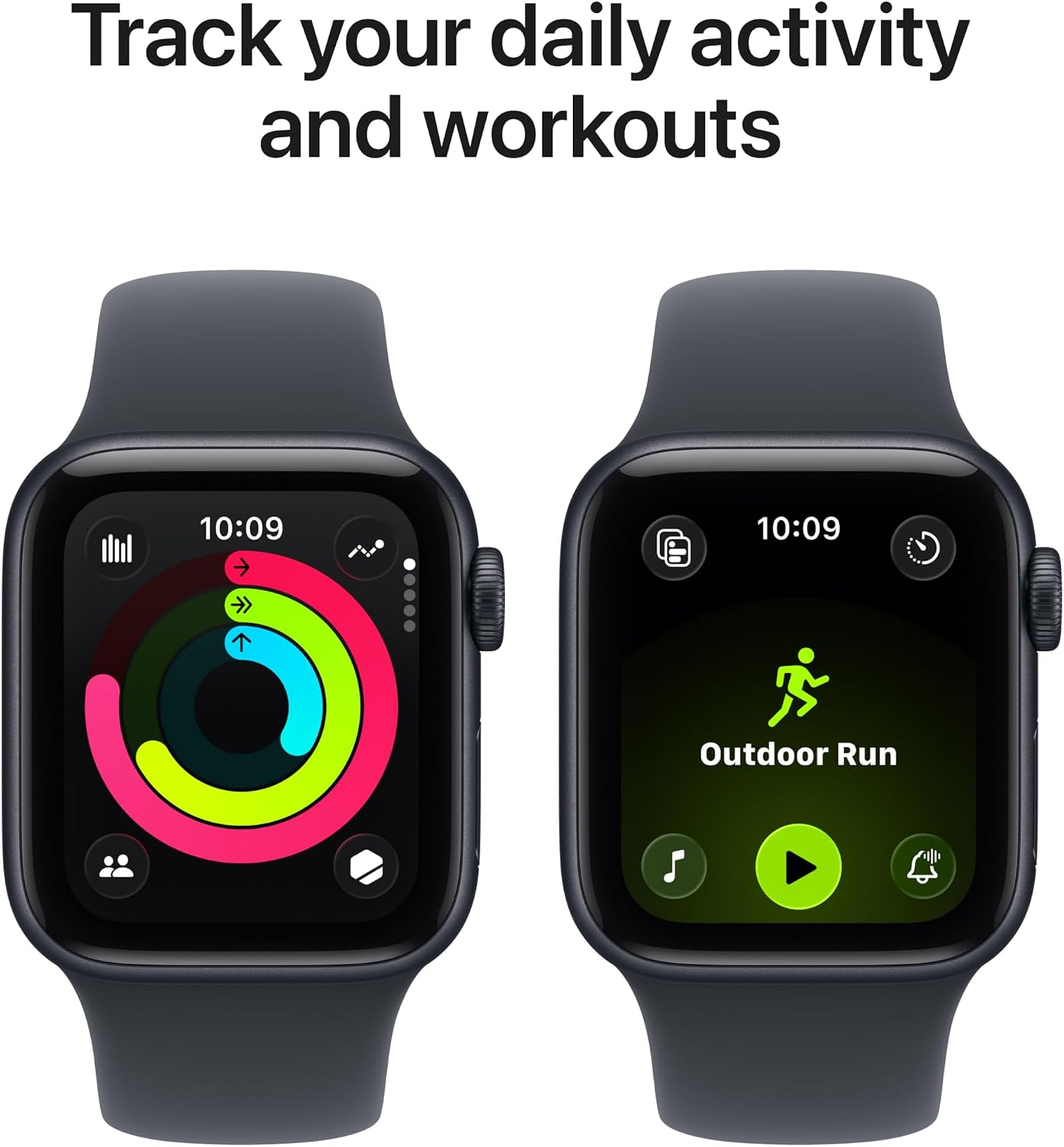 Apple Watch SE 3 [GPS 40mm] Smart Watch with Starlight Case and Starlight Sport Band - Activity / Sleep / Heart Rate Monitor - Always On Screen