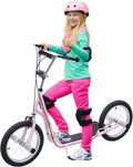 HOMCOM Step, grote luchtwielen, diameter 41 cm, met pegs