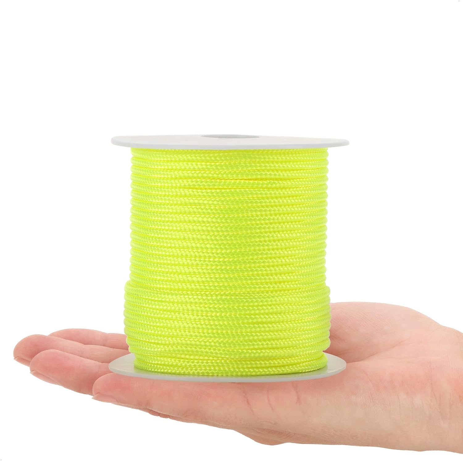 COM-FOUR® Paracord touw Ø 4 mm, 25 m - 7-voudig touw voor boten, camping, outdoor - nylon touw met een draagvermogen van 250 kg - tenttouw, scheerlijn, universeel touw