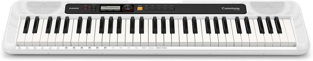 Casio CT-S200WE CASIOTONE toetsenbord met 61 standaardtoetsen en automatische begeleiding, wit