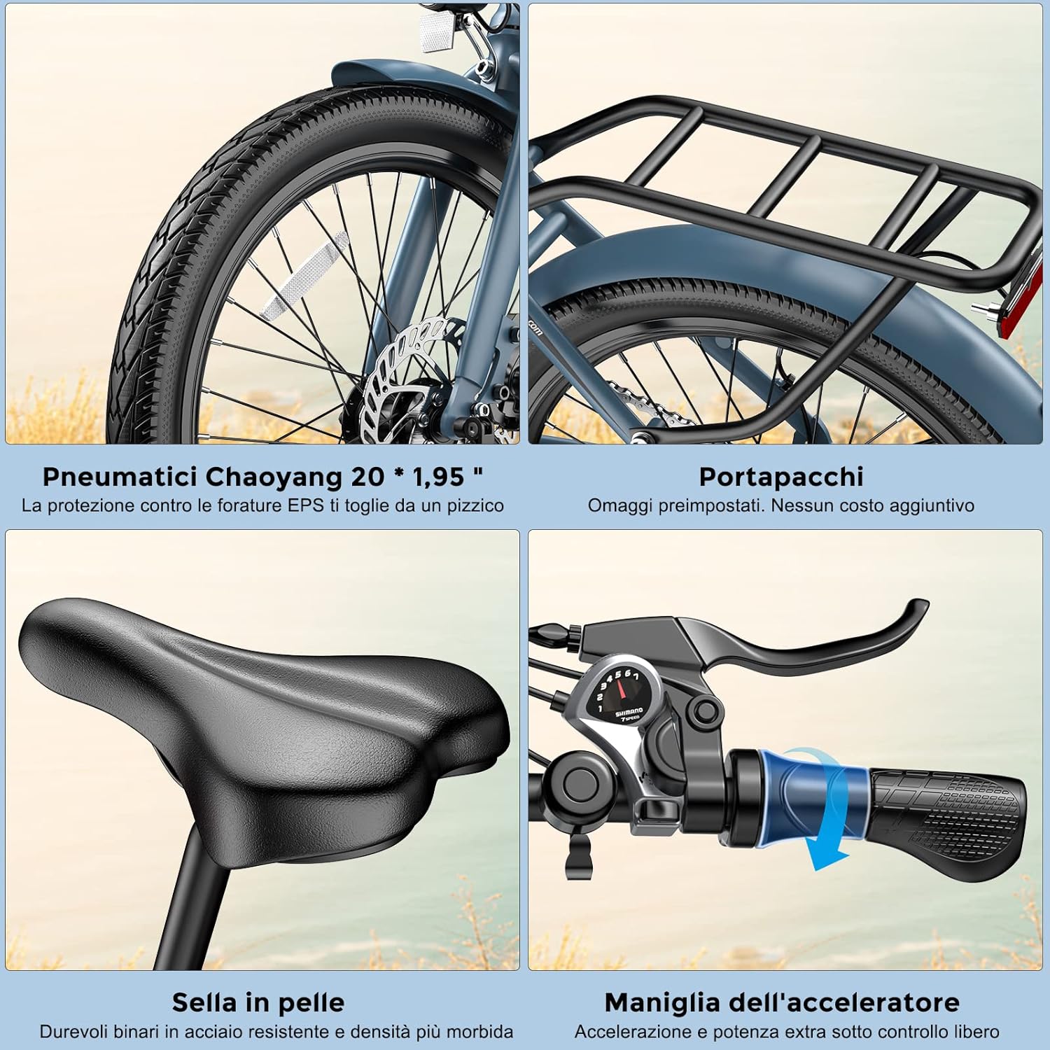 Fafrees F20 LIGHT Elektrische fiets, 20 inch opvouwbare elektrische stadsfiets, 250 W motor, 16,75 Ah accu, 7 versnellingen e-bike voor dames, bereik 110 km