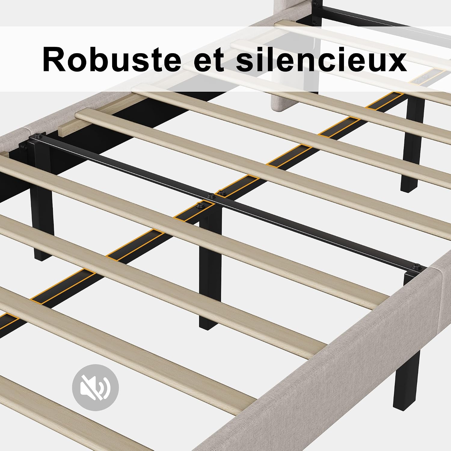 Lit Coffre 90x200 cm – Tête de Lit Rangement, Éclairage LED 16 Couleurs & Ports USB/USB-C