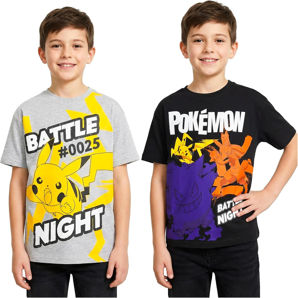 Jujutsu Kaisen | Spy x Family Manga Boys T-Shirts 7-16 Years, 2 Pack Round Neck Cotton Graphic Tees Anime Clothes Gift