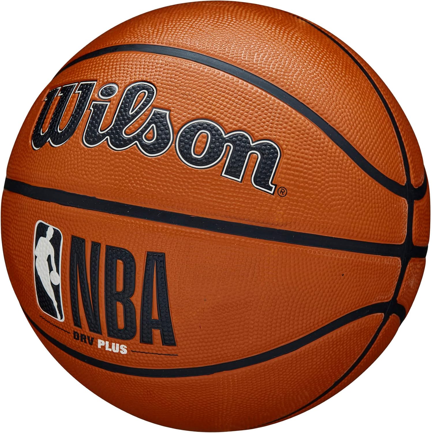 Wilson Basketbal, NBA DRV PRO, Voor buitenterreinen, Rubber, Maat: 7, Bruin