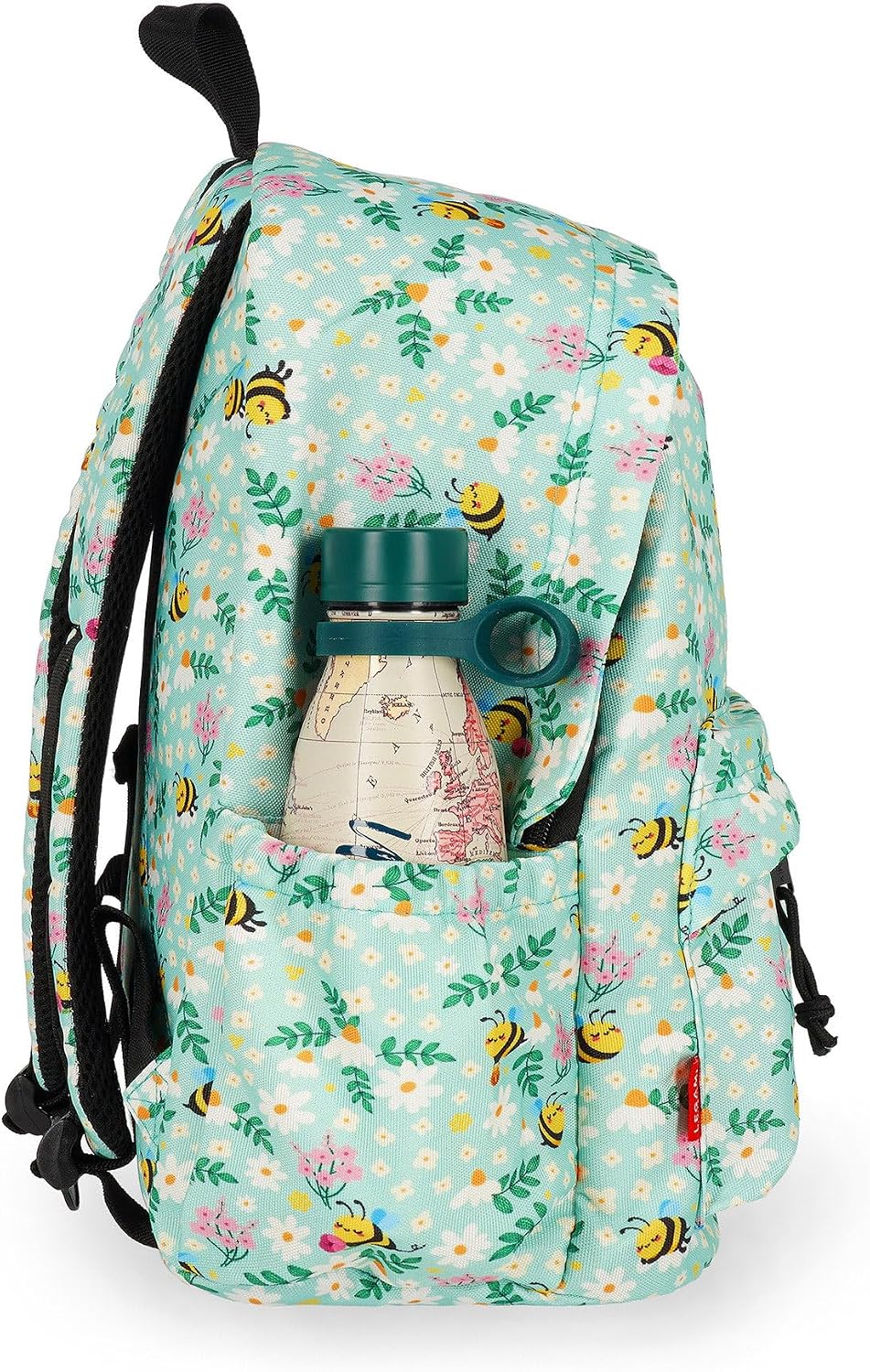 Legami My Backpack Rugzak voor kinderen, uniseks, 1 stuk, Groen, Casual