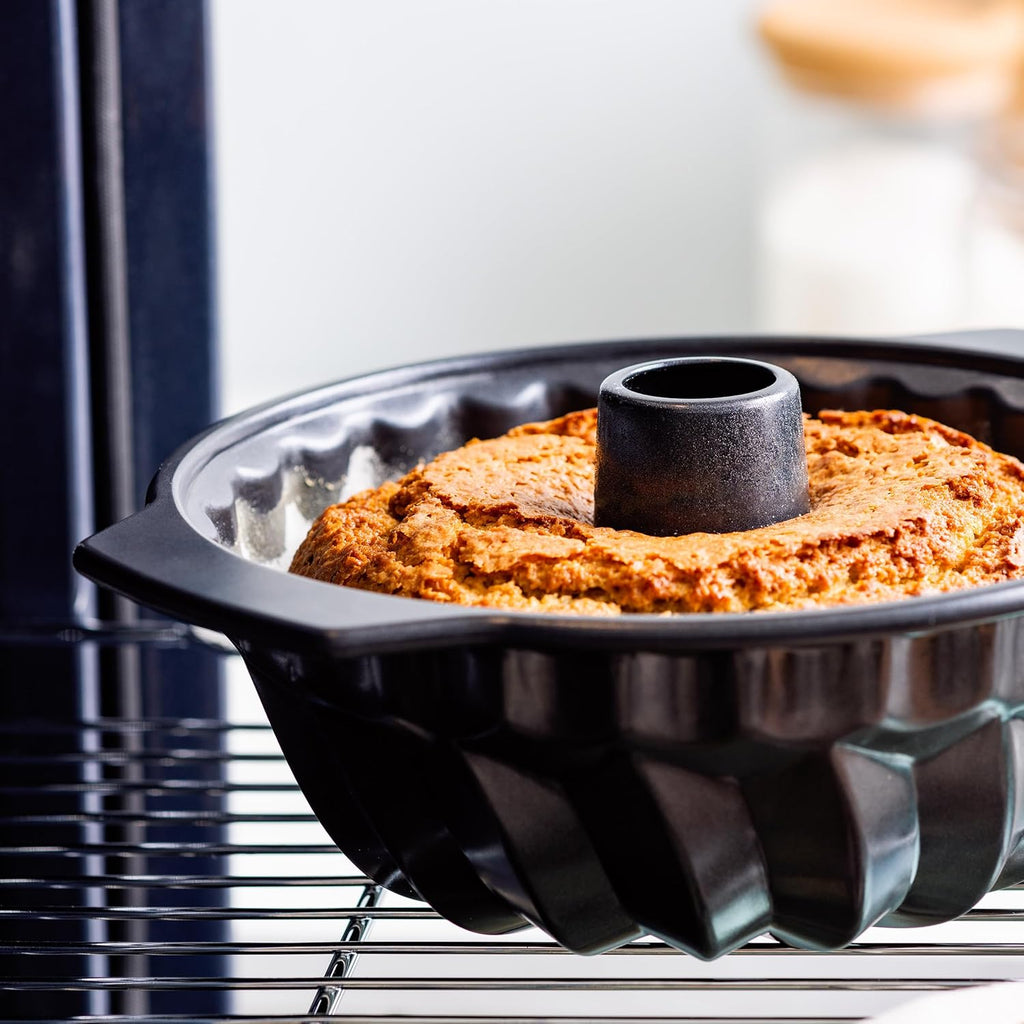 Moule à Kouglof GreenPan Bistrot – Céramique Antiadhésive Sans PFAS, Ø 24 cm, Noir
