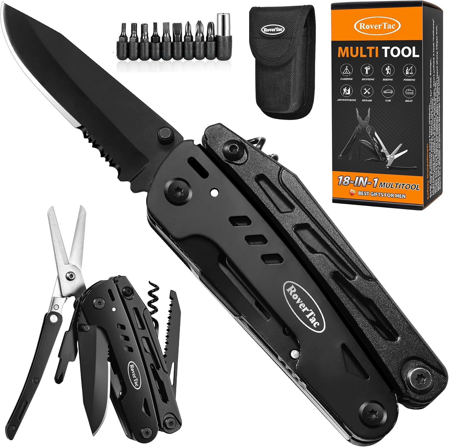 RoverTac 18-in-1 multitool zakmes