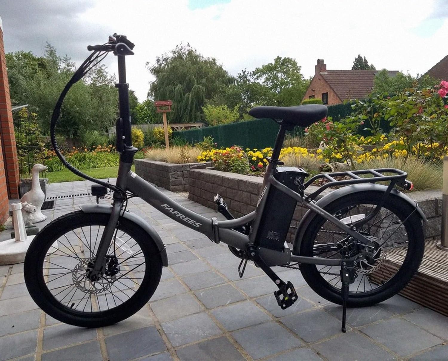 Fafrees F20 LIGHT Elektrische fiets, 20 inch opvouwbare elektrische stadsfiets, 250 W motor, 16,75 Ah accu, 7 versnellingen e-bike voor dames, bereik 110 km