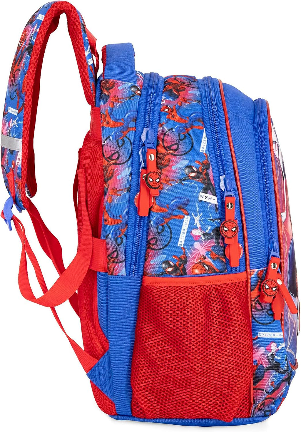 Clondo Elementary School Backpack for Kids, 43 x 33 x 15 cm, Multi-Pocket, Ergonomic Backrest, Padded Shoulder Straps, Bottle Holder Pockets, Large Capacity and Shiny Design, Pokemon Expressive