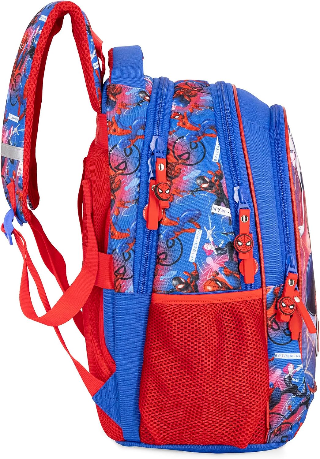 Clondo Elementary School Backpack for Kids, 43 x 33 x 15 cm, Multi-Pocket, Ergonomic Backrest, Padded Shoulder Straps, Bottle Holder Pockets, Large Capacity and Shiny Design, Pokemon Expressive