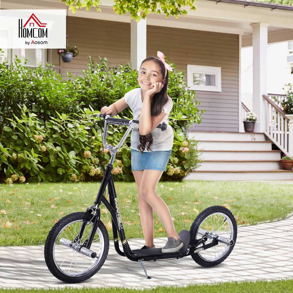 HOMCOM Step, grote luchtwielen, diameter 41 cm, met pegs
