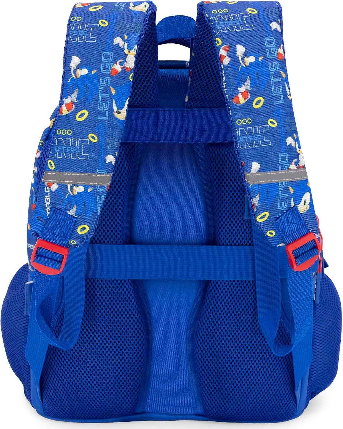 Clondo Elementary School Backpack for Kids, 43 x 33 x 15 cm, Multi-Pocket, Ergonomic Backrest, Padded Shoulder Straps, Bottle Holder Pockets, Large Capacity and Shiny Design, Pokemon Expressive