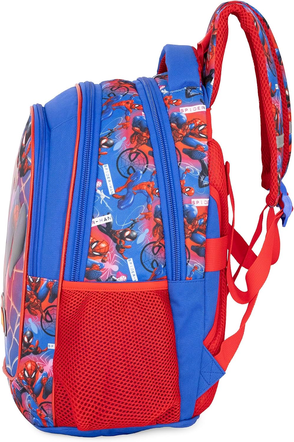 Clondo Elementary School Backpack for Kids, 43 x 33 x 15 cm, Multi-Pocket, Ergonomic Backrest, Padded Shoulder Straps, Bottle Holder Pockets, Large Capacity and Shiny Design, Pokemon Expressive