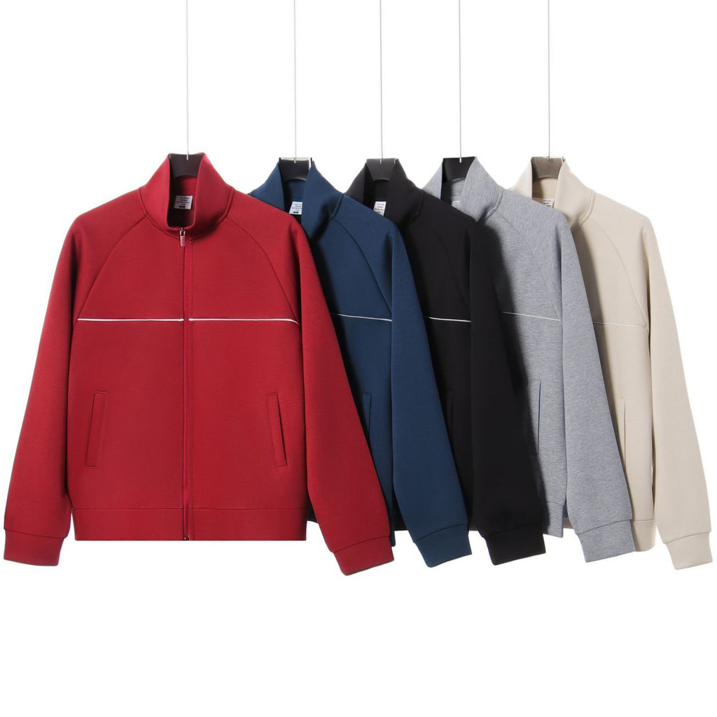 Veste Zippée Col Montant — Homme