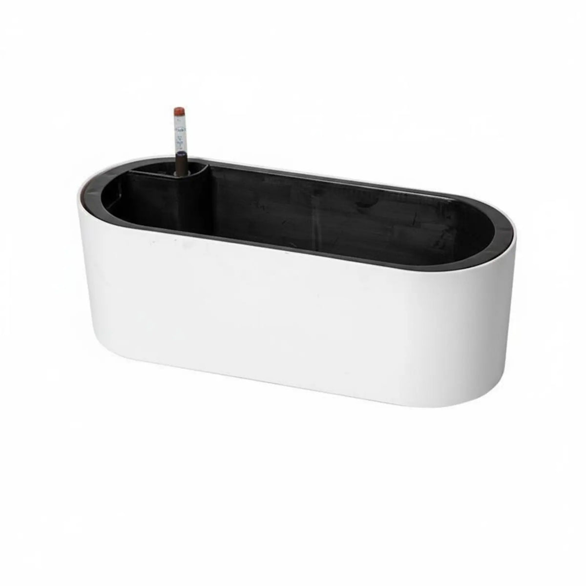 Pot de Fleurs Rectangulaire avec Pieds – Arrosage Automatique, Mural & Balcon | Design Minimaliste