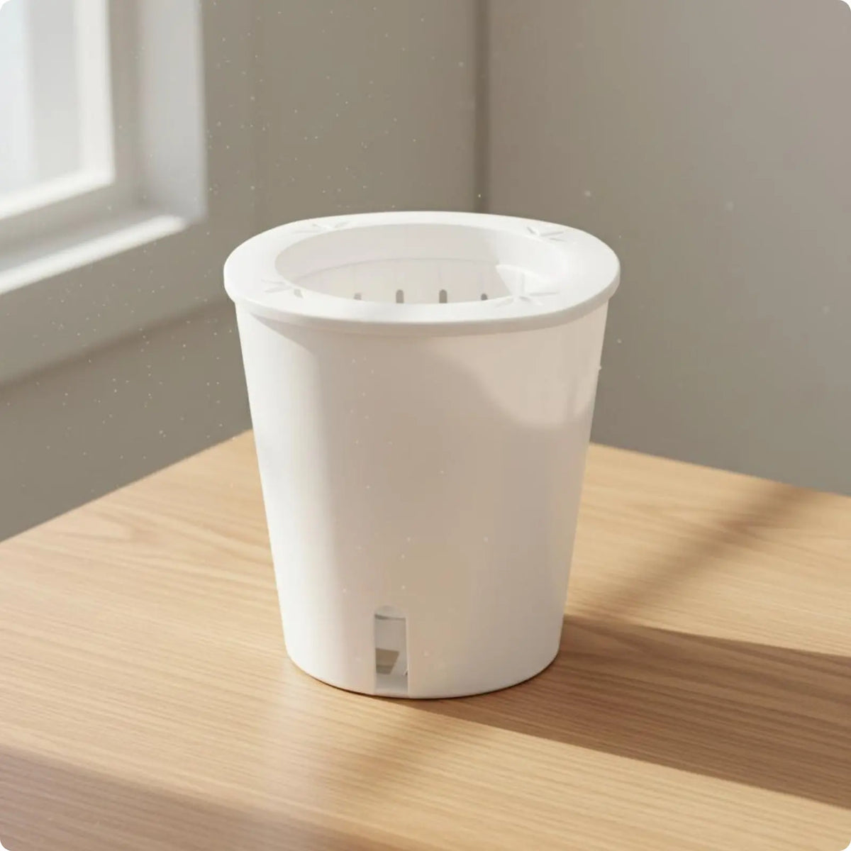 Pot Auto-Arrosant Grande Taille – Réservoir Intégré | Balcon, Terrasse & Jardin