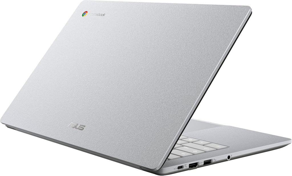 ASUS Chromebook Plus CX1405CTA-S60060 14 inch FHD 60 Hz draagbare pc (Intel Core 3-N355 processor 3,9 GHz, 8 GB LPDDR5, 128G eMMC, Intel UHD Graphics) ChromeOS - AZERTY-toetsenbord
