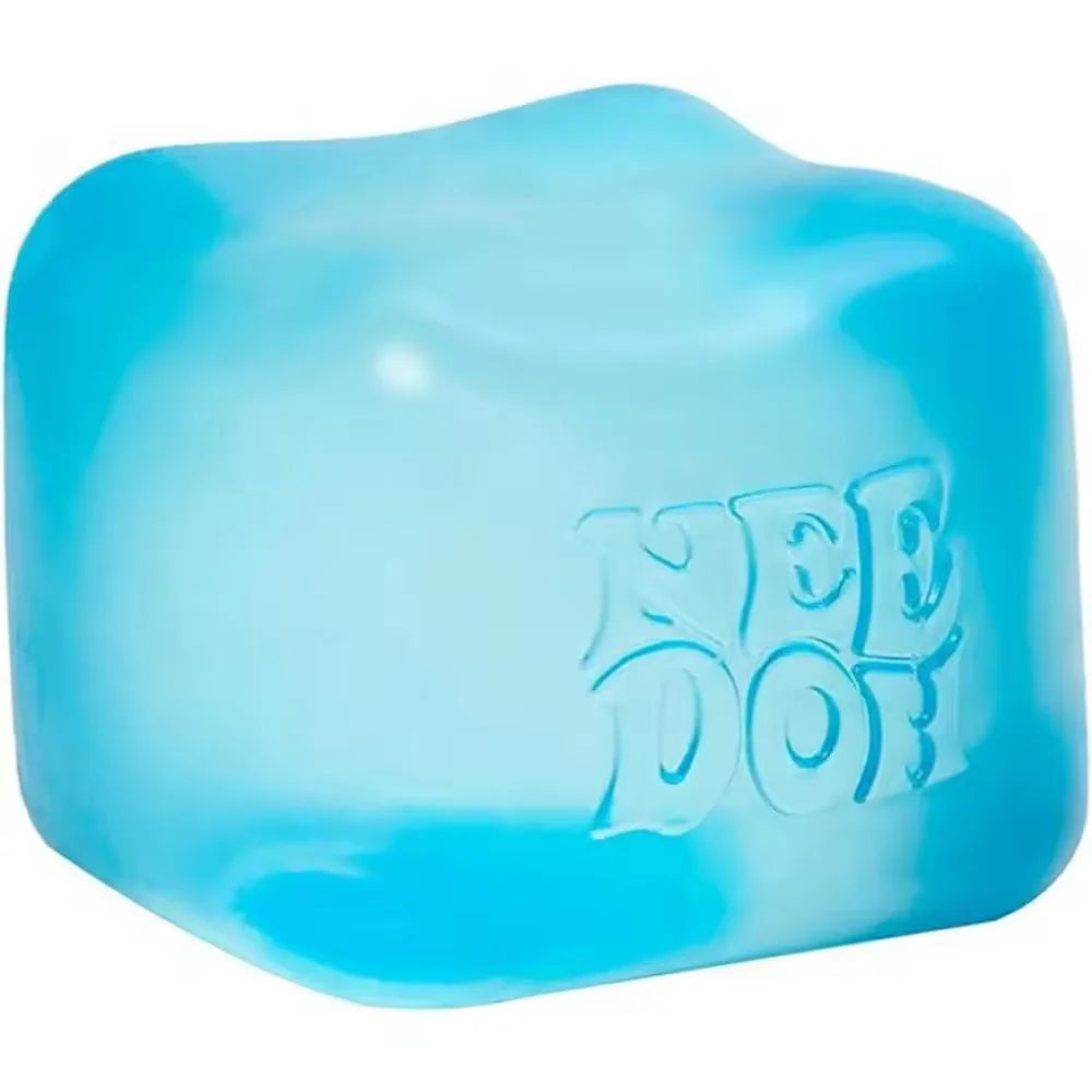 Needoh Dr Pepper Nice Cube & Dream Drop Sensory Toy Hamburger for Autism ADHD Squishy Stress Relief Anxiety Squeeze Pull Toy