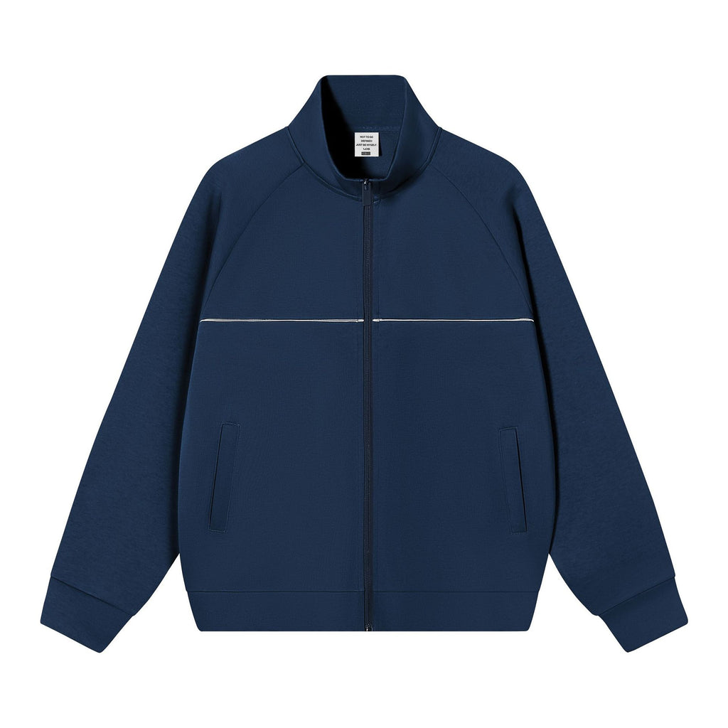 Veste Zippée Col Montant — Homme
