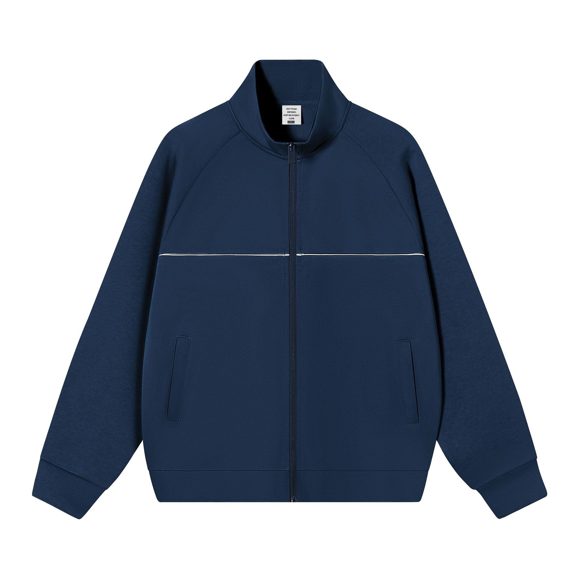 Veste Zippée Col Montant — Homme