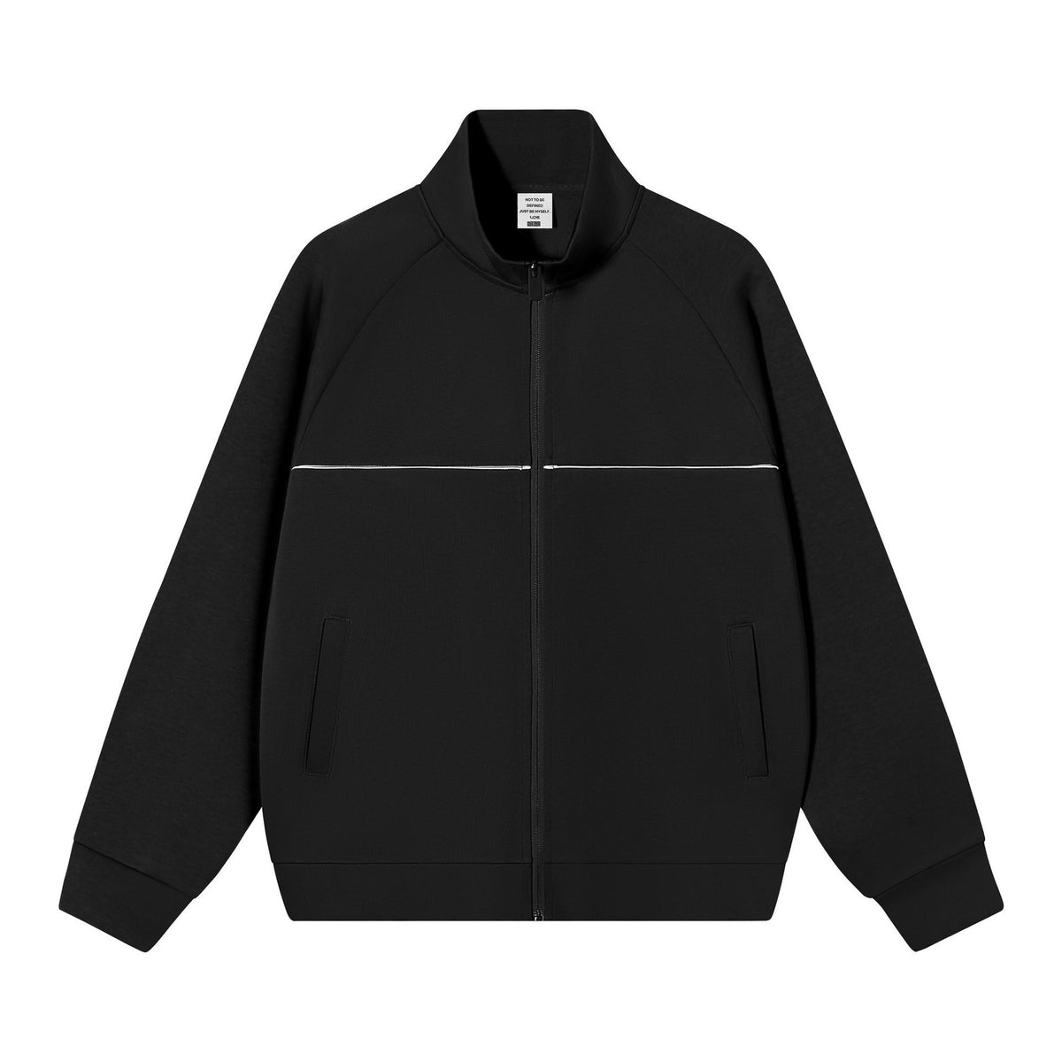 Veste Zippée Col Montant — Homme
