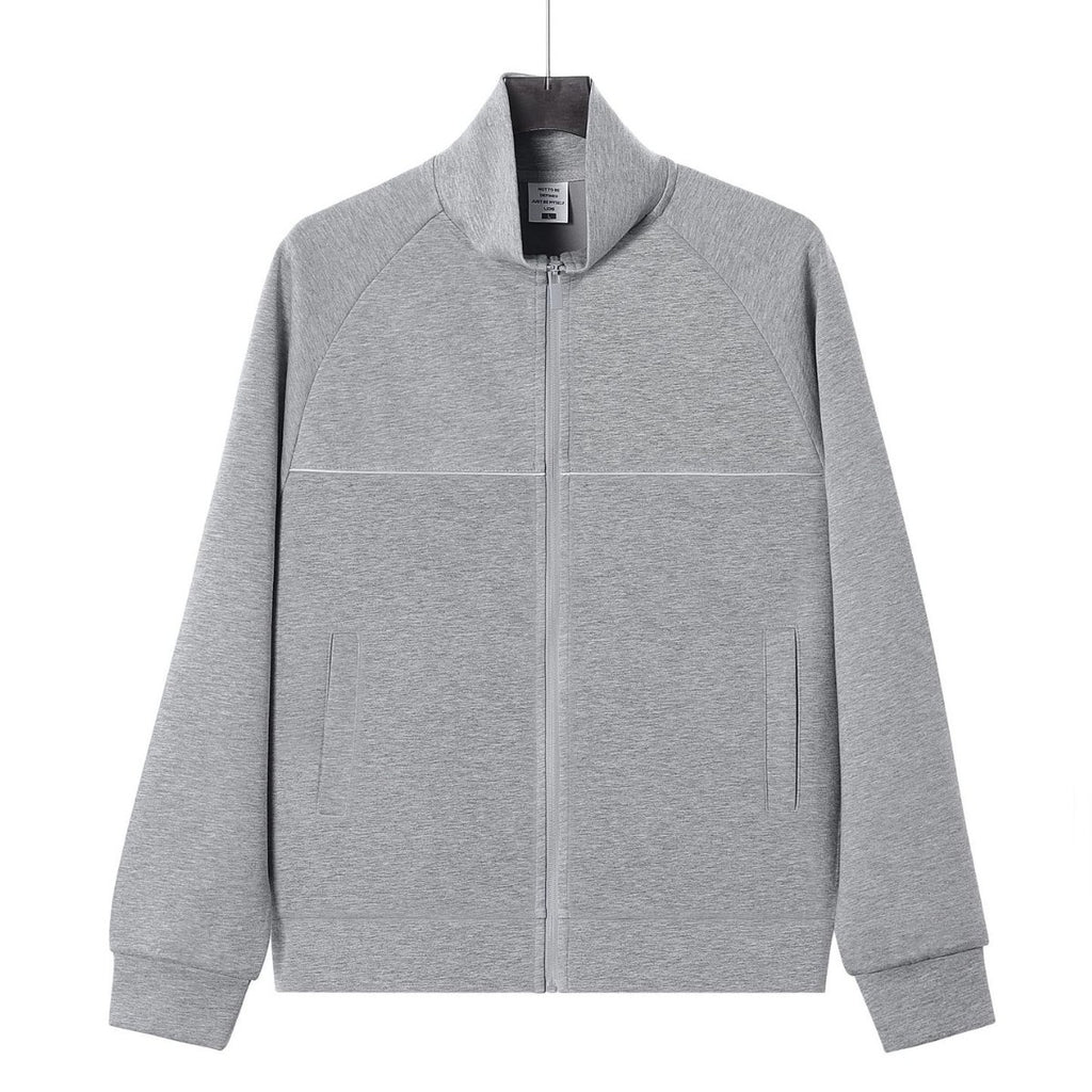 Veste Zippée Col Montant — Homme