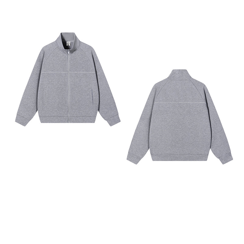 Veste Zippée Col Montant — Homme