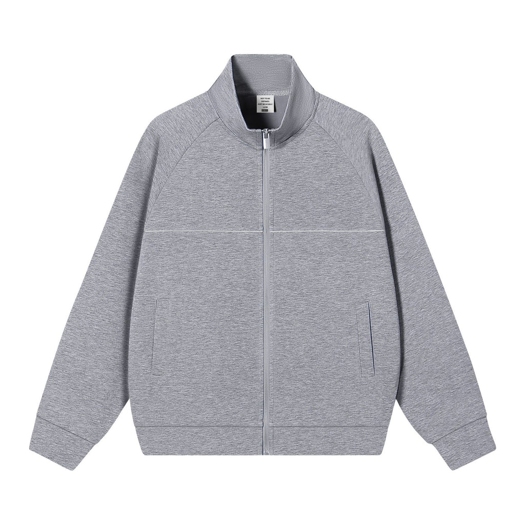 Veste Zippée Col Montant — Homme