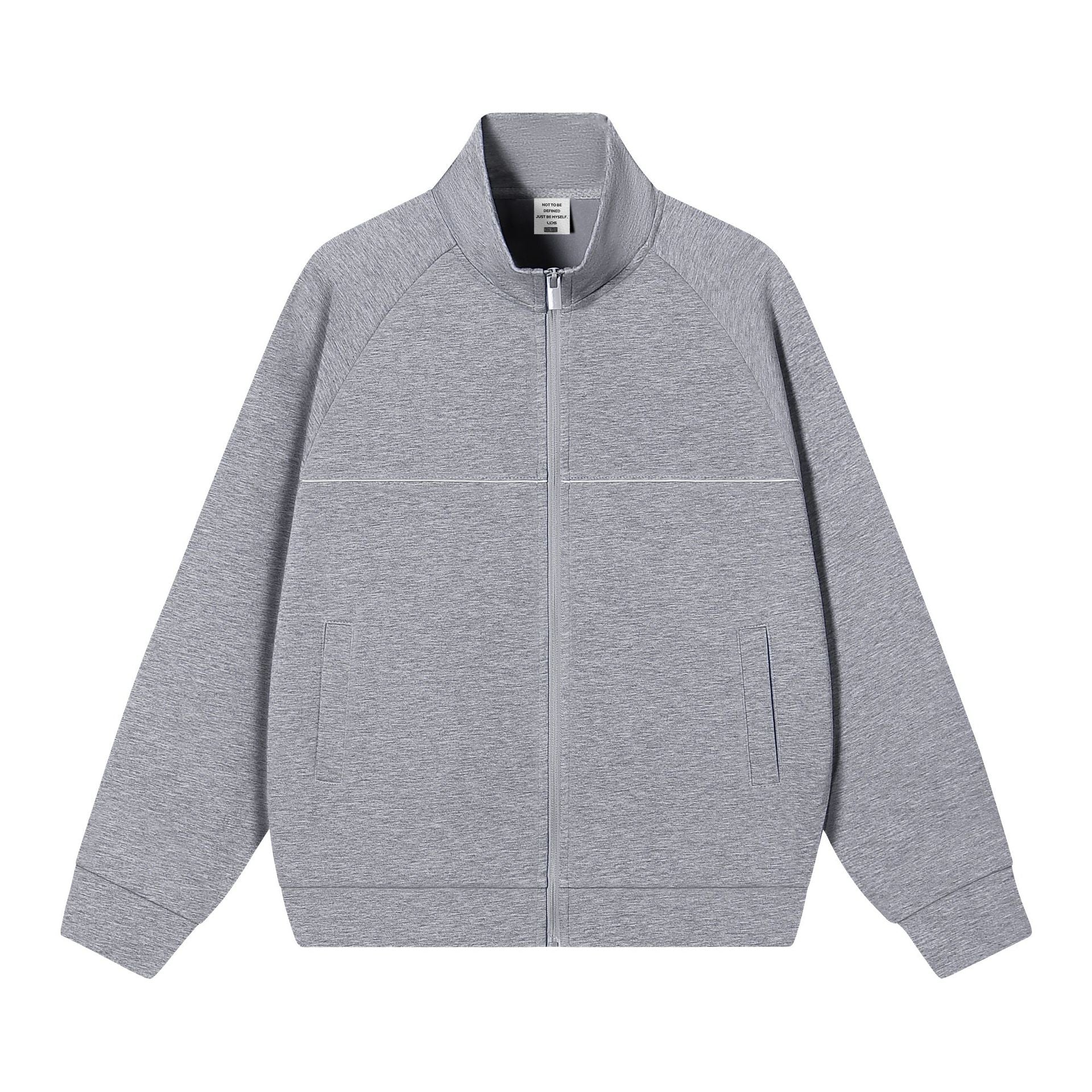 Veste Zippée Col Montant — Homme