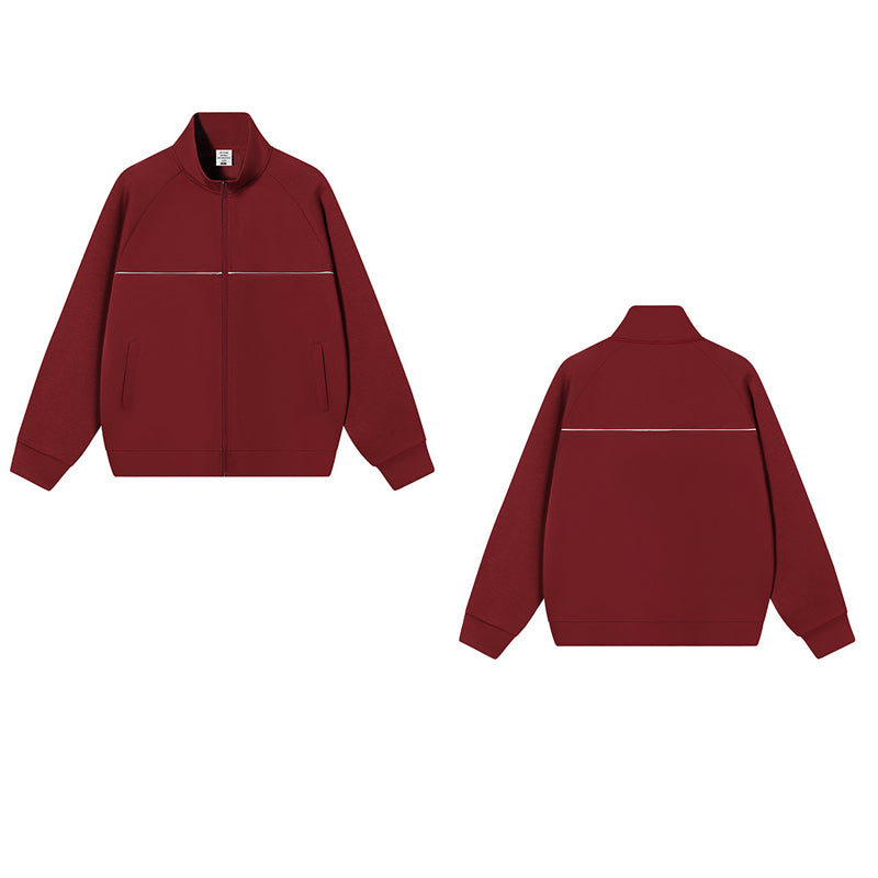 Veste Zippée Col Montant — Homme