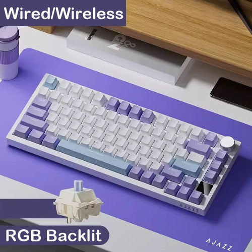 Clavier Mécanique AJAZZ AK820 Pro | Écran TFT | Tri-mode Sans Fil