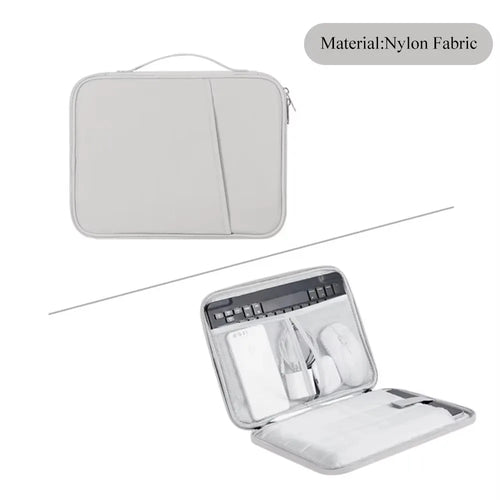 Housse Laptop & Tablette 11-13" | Imperméable | Nylon ou PU | 5 Coloris
