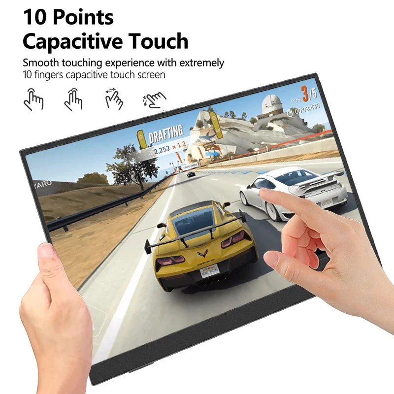 HGFRTEE 14 Inch Portable Monitor Touch/no Touch optional 100%sRGB