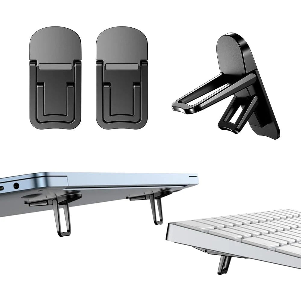 2pcs/Set Foldable Laptop Stand Portable Notebook Support Holder