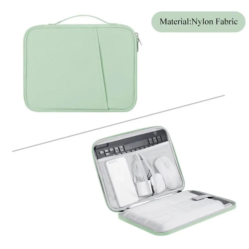 Housse Laptop & Tablette 11-13" | Imperméable | Nylon ou PU | 5 Coloris