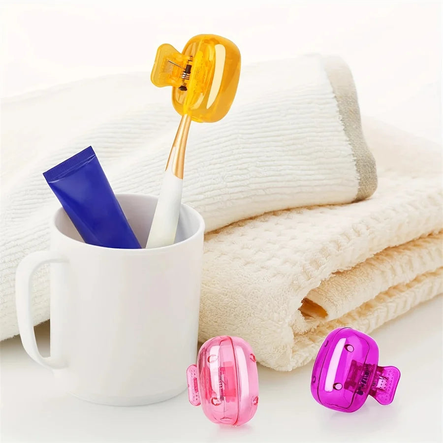 Protège-Brosse à Dents de Voyage – Lot de 2 | Hygiénique, Respirant & Réutilisable