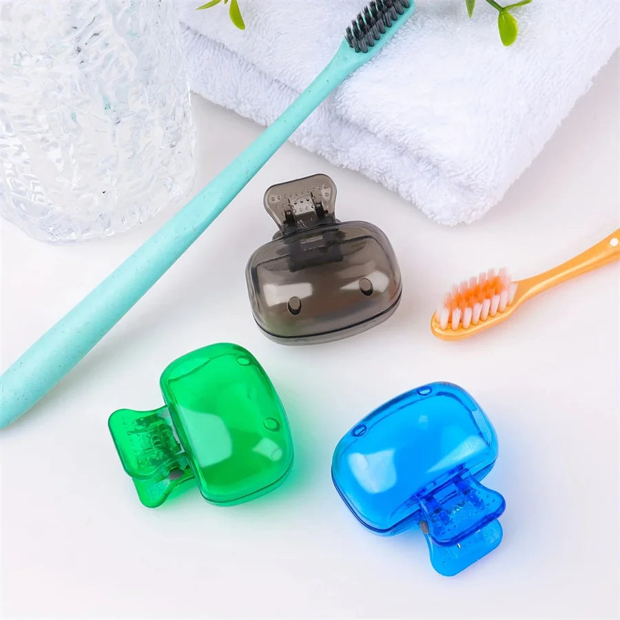 Protège-Brosse à Dents de Voyage – Lot de 2 | Hygiénique, Respirant & Réutilisable