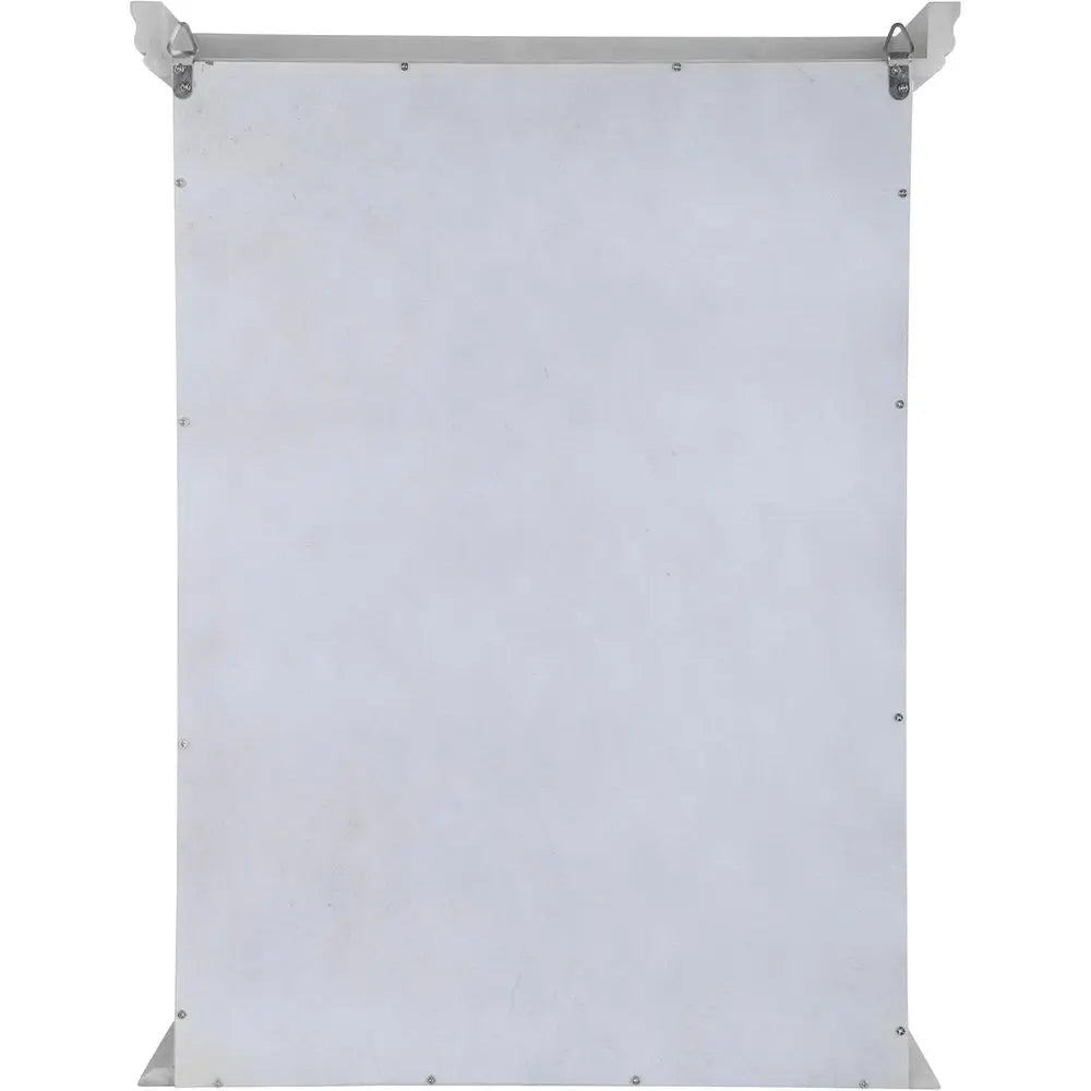 20 Wide 7 Deep 26 High Lily White Wall Curio Cabinet for Display and Storage