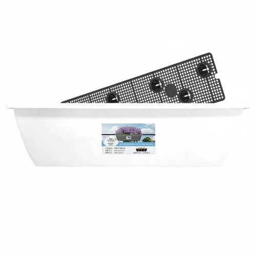 Bac à Plantes Rectangulaire avec Arrosage Automatique – Bac Balcon Longue Durée | -15% 🌿